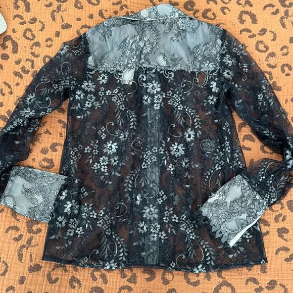 Anthropologie Maeve Lace Blouse - Picture 4 of 5